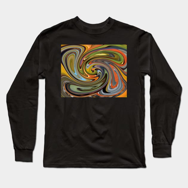 Four Swirls Long Sleeve T-Shirt by Whisperingpeaks